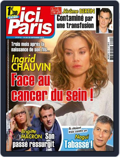 Ici Paris September 14th, 2016 Digital Back Issue Cover