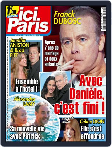Ici Paris October 5th, 2016 Digital Back Issue Cover