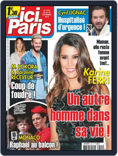 Ici Paris November 23rd, 2016 Digital Back Issue Cover