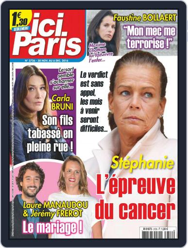 Ici Paris November 30th, 2016 Digital Back Issue Cover