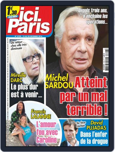 Ici Paris December 14th, 2016 Digital Back Issue Cover