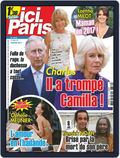 Ici Paris January 11th, 2017 Digital Back Issue Cover