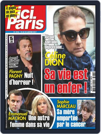 Ici Paris January 18th, 2017 Digital Back Issue Cover