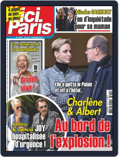 Ici Paris January 25th, 2017 Digital Back Issue Cover