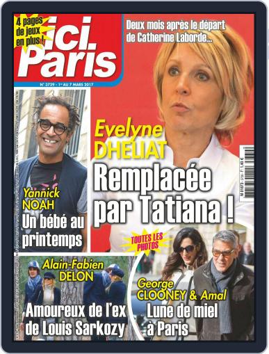 Ici Paris March 1st, 2017 Digital Back Issue Cover