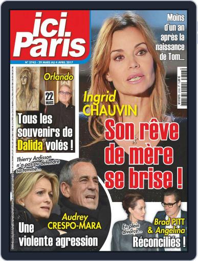 Ici Paris March 29th, 2017 Digital Back Issue Cover