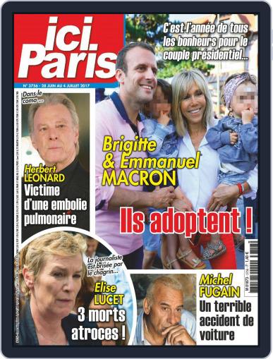 Ici Paris June 28th, 2017 Digital Back Issue Cover
