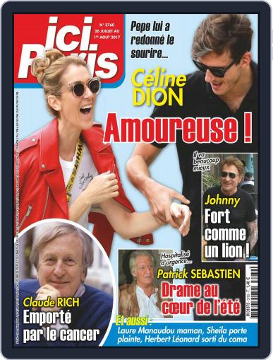 Ici Paris July 26th, 2017 Digital Back Issue Cover