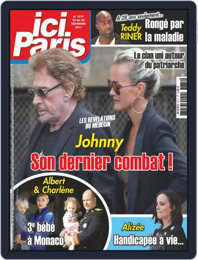 Ici Paris November 22nd, 2017 Digital Back Issue Cover