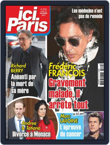 Ici Paris December 6th, 2017 Digital Back Issue Cover