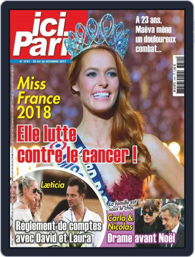 Ici Paris December 20th, 2017 Digital Back Issue Cover