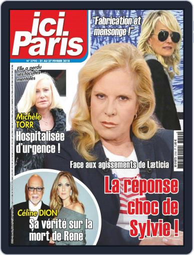 Ici Paris February 21st, 2018 Digital Back Issue Cover