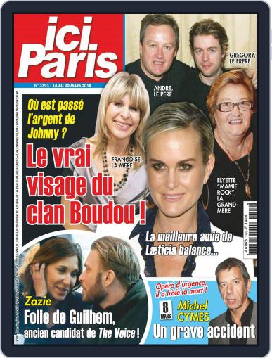 Ici Paris March 14th, 2018 Digital Back Issue Cover