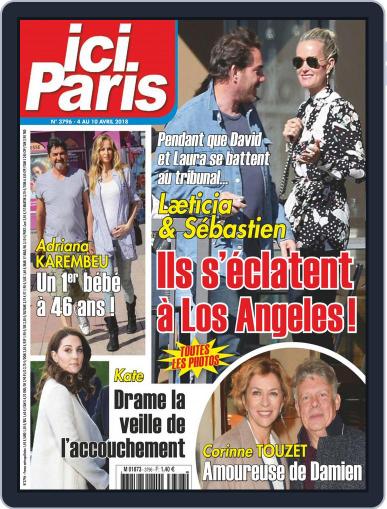 Ici Paris April 4th, 2018 Digital Back Issue Cover