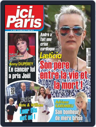 Ici Paris April 25th, 2018 Digital Back Issue Cover