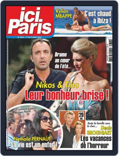 Ici Paris August 1st, 2018 Digital Back Issue Cover