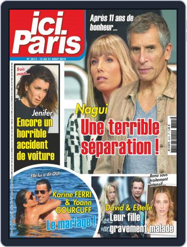 Ici Paris August 15th, 2018 Digital Back Issue Cover