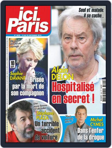 Ici Paris September 19th, 2018 Digital Back Issue Cover