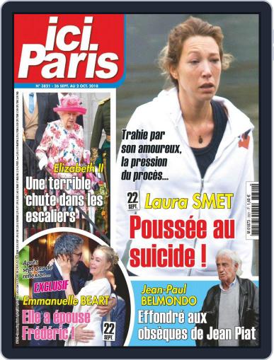 Ici Paris September 26th, 2018 Digital Back Issue Cover
