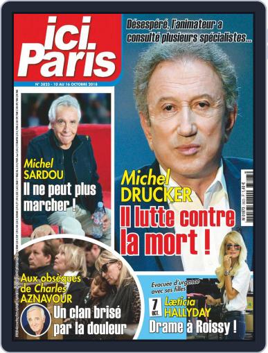 Ici Paris October 10th, 2018 Digital Back Issue Cover
