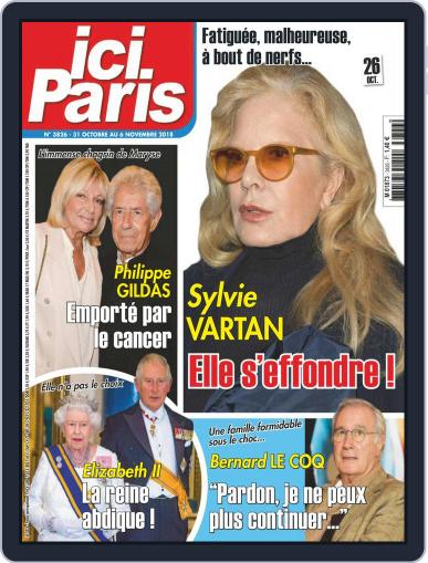 Ici Paris October 31st, 2018 Digital Back Issue Cover