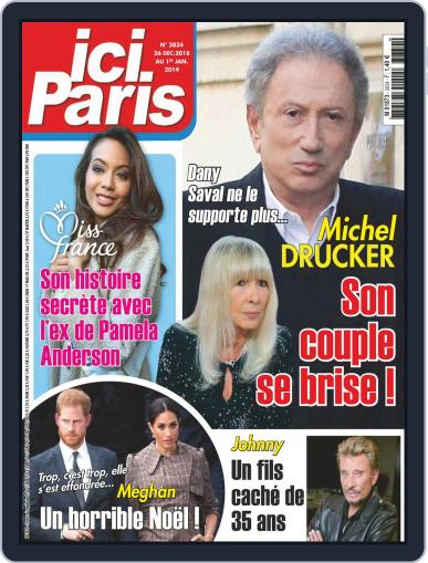 Ici Paris December 26th, 2018 Digital Back Issue Cover