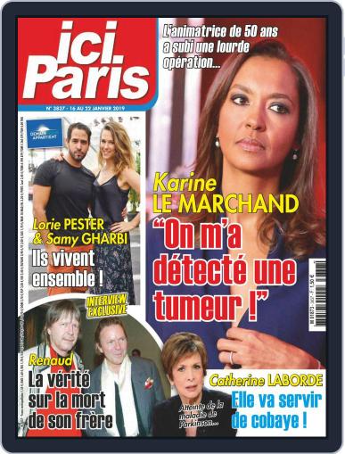 Ici Paris January 16th, 2019 Digital Back Issue Cover