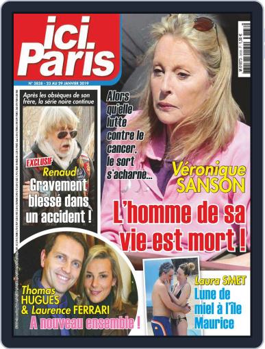 Ici Paris January 23rd, 2019 Digital Back Issue Cover