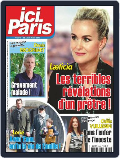Ici Paris March 20th, 2019 Digital Back Issue Cover