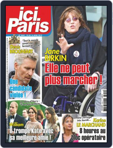 Ici Paris April 10th, 2019 Digital Back Issue Cover