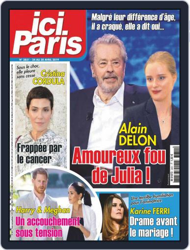 Ici Paris April 24th, 2019 Digital Back Issue Cover