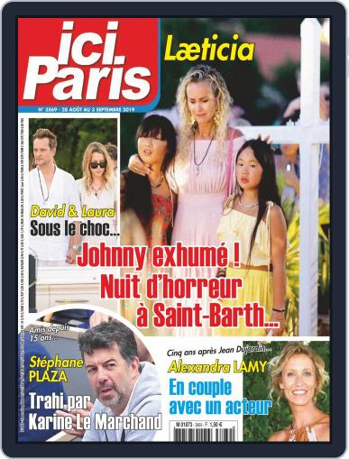 Ici Paris August 28th, 2019 Digital Back Issue Cover