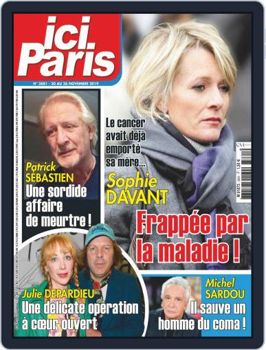 Ici Paris November 20th, 2019 Digital Back Issue Cover