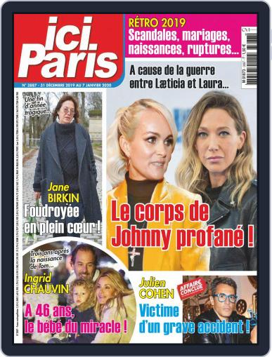 Ici Paris December 31st, 2019 Digital Back Issue Cover