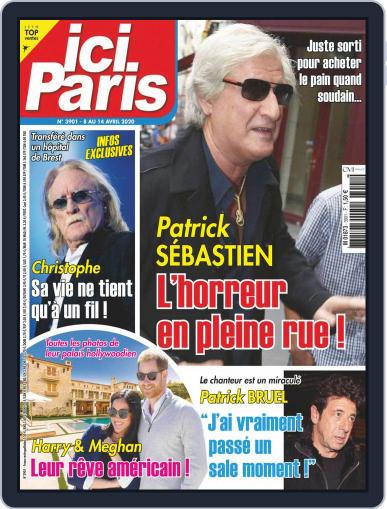 Ici Paris April 8th, 2020 Digital Back Issue Cover