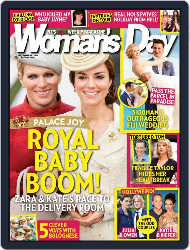 Woman's Day Magazine NZ September 19th, 2016 Digital Back Issue Cover