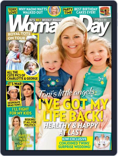 Woman's Day Magazine NZ October 10th, 2016 Digital Back Issue Cover