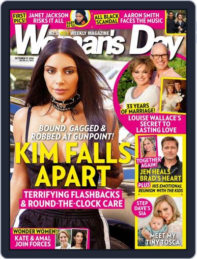 Woman's Day Magazine NZ October 17th, 2016 Digital Back Issue Cover