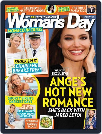 Woman's Day Magazine NZ February 6th, 2017 Digital Back Issue Cover