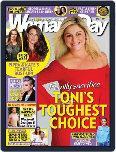 Woman's Day Magazine NZ April 17th, 2017 Digital Back Issue Cover