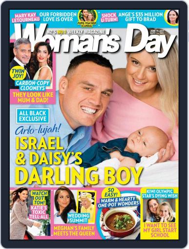 Woman's Day Magazine NZ June 19th, 2017 Digital Back Issue Cover