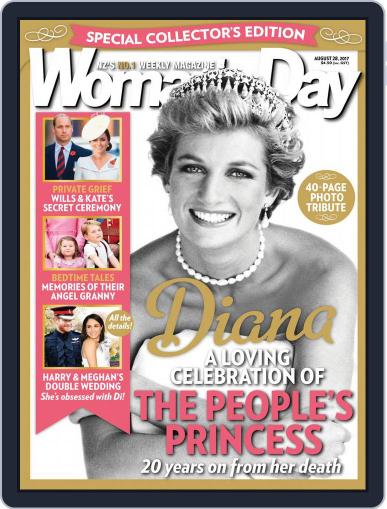 Woman's Day Magazine NZ August 28th, 2017 Digital Back Issue Cover
