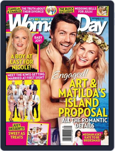 Woman's Day Magazine NZ September 25th, 2017 Digital Back Issue Cover