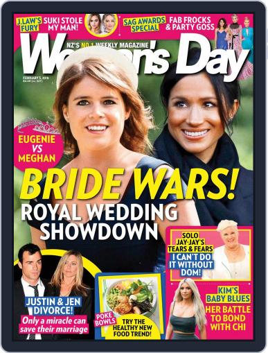 Woman's Day Magazine NZ February 5th, 2018 Digital Back Issue Cover