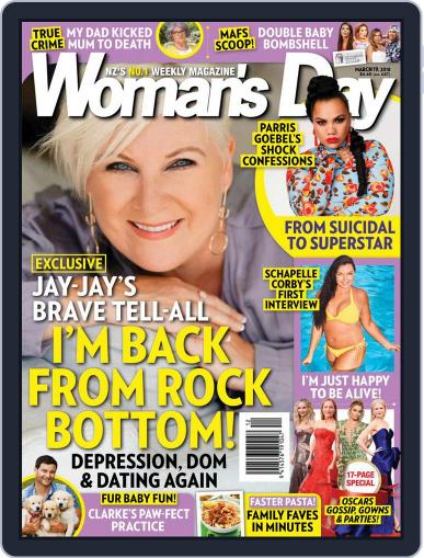 Woman's Day Magazine NZ March 19th, 2018 Digital Back Issue Cover