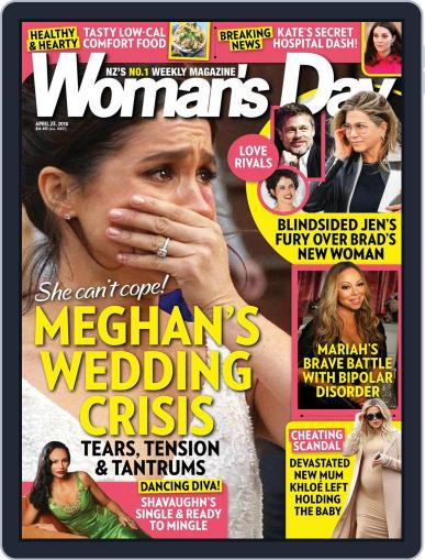 Woman's Day Magazine NZ April 23rd, 2018 Digital Back Issue Cover