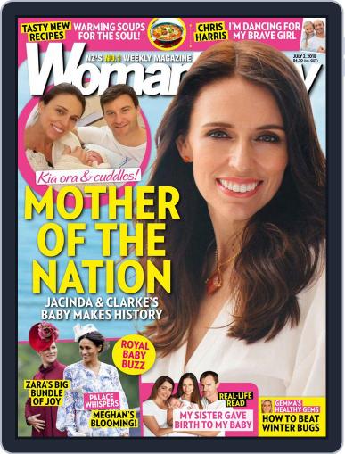 Woman's Day Magazine NZ July 2nd, 2018 Digital Back Issue Cover