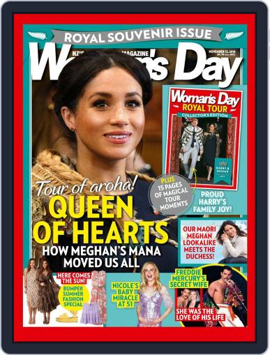 Woman's Day Magazine NZ November 12th, 2018 Digital Back Issue Cover