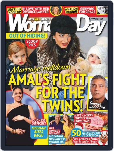 Woman's Day Magazine NZ December 24th, 2018 Digital Back Issue Cover