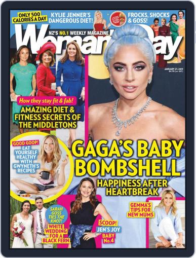 Woman's Day Magazine NZ January 21st, 2019 Digital Back Issue Cover